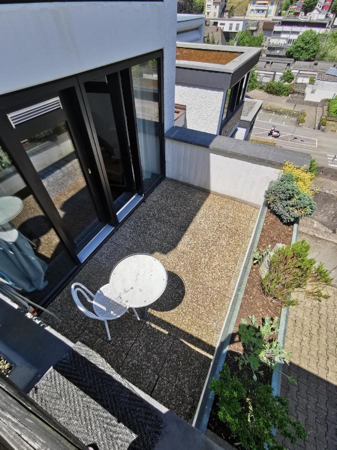 Terrassenwohnung Mit Toller Aussicht & Zentrumsnah Хорнберг Экстерьер фото